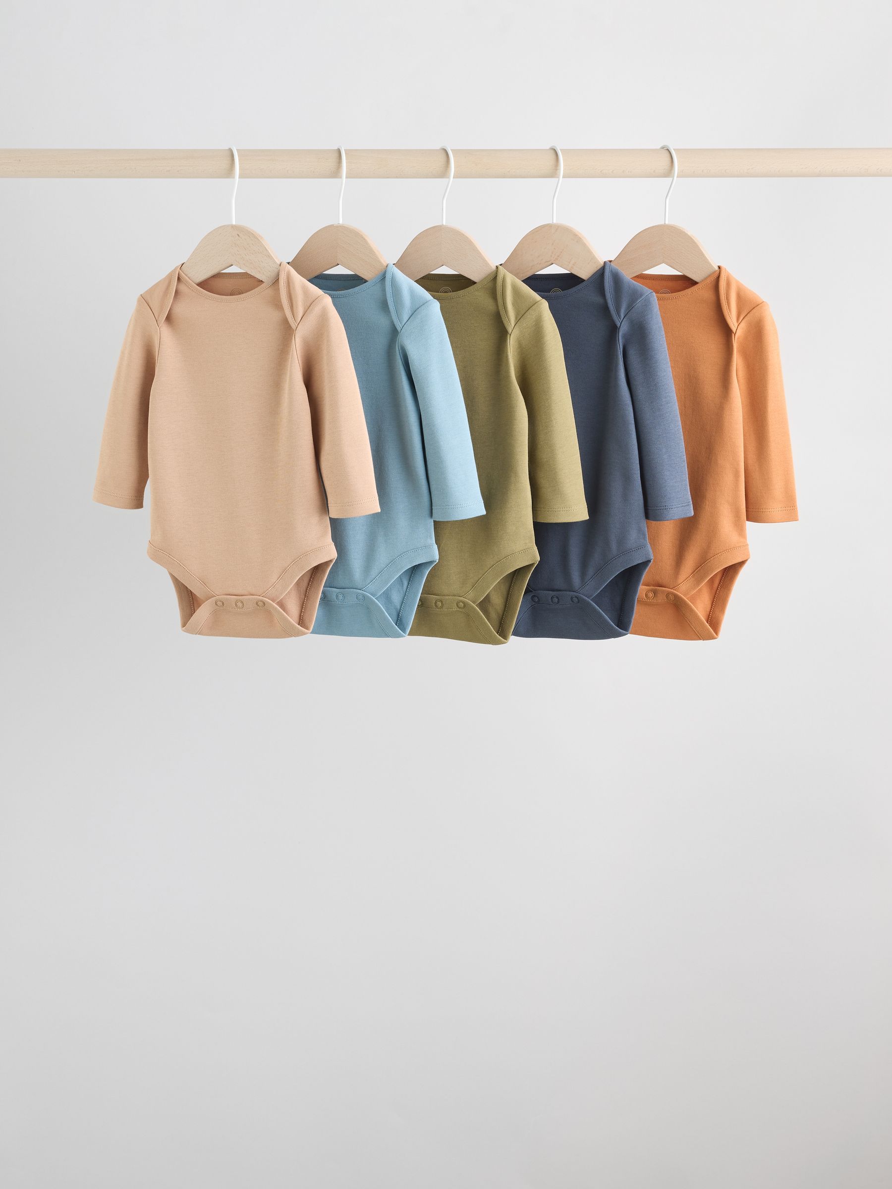 Multi - Set van 5 babyrompertjes