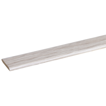 Afdeklijst MDF grijs eiken fineer 4x30 mm 260 cm