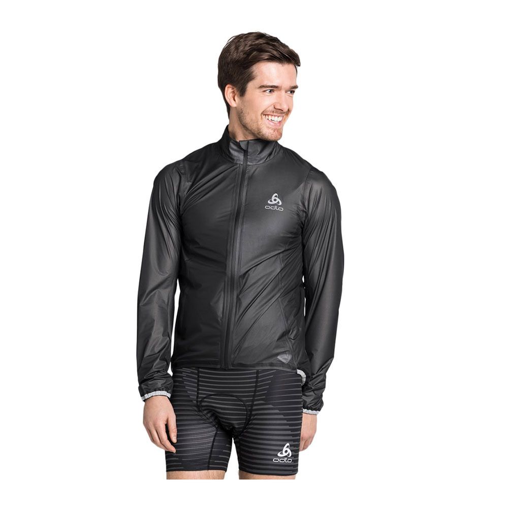 Odlo ZEROWEIGHT DUAL DRY WATERPROOF - Veste Homme black