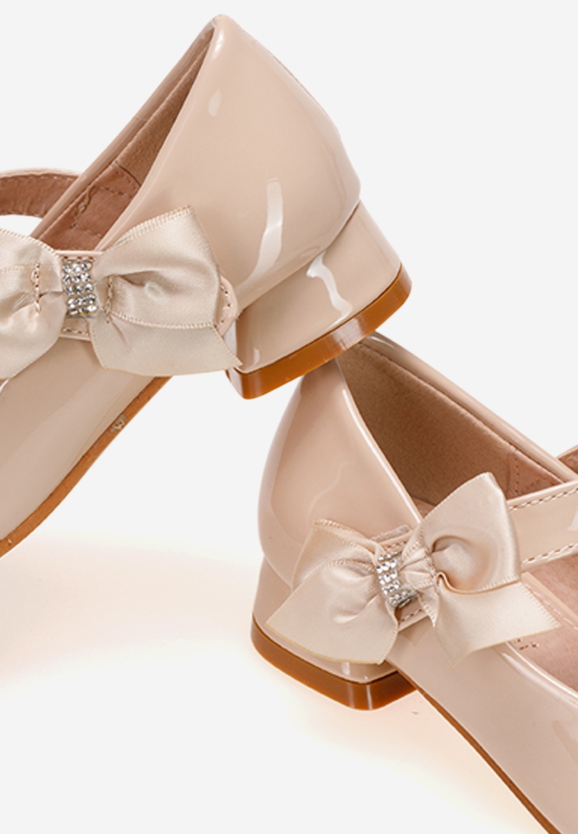 Chaussures enfants beige Little Elegance B