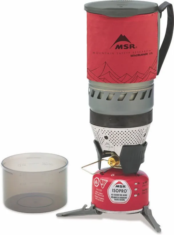 MSR WindBurner® 1l Personal Stove System Black