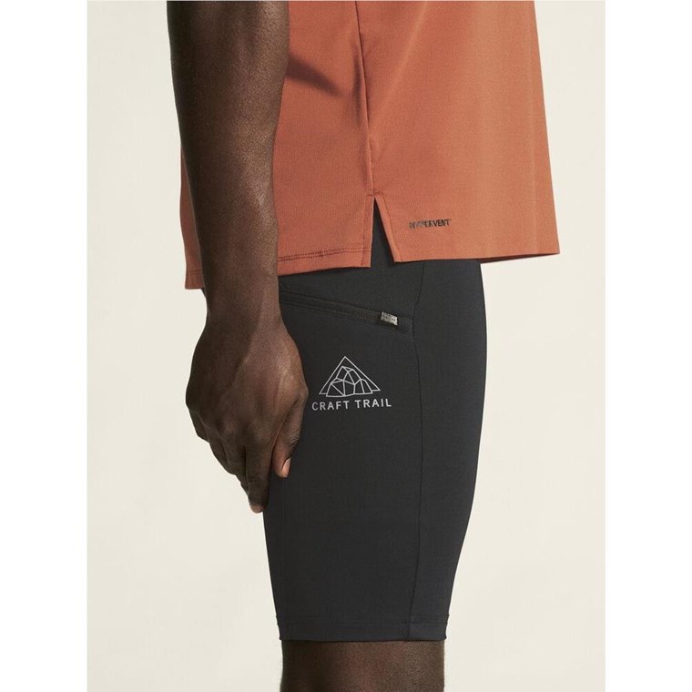 Craft Pro Trail Short Tights 2 M Black