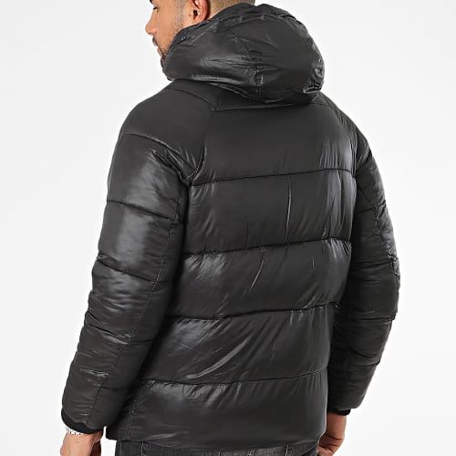 Doudoune Capuche Noir