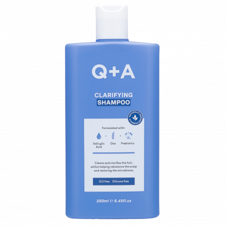 Q+A Clarifying shampoo