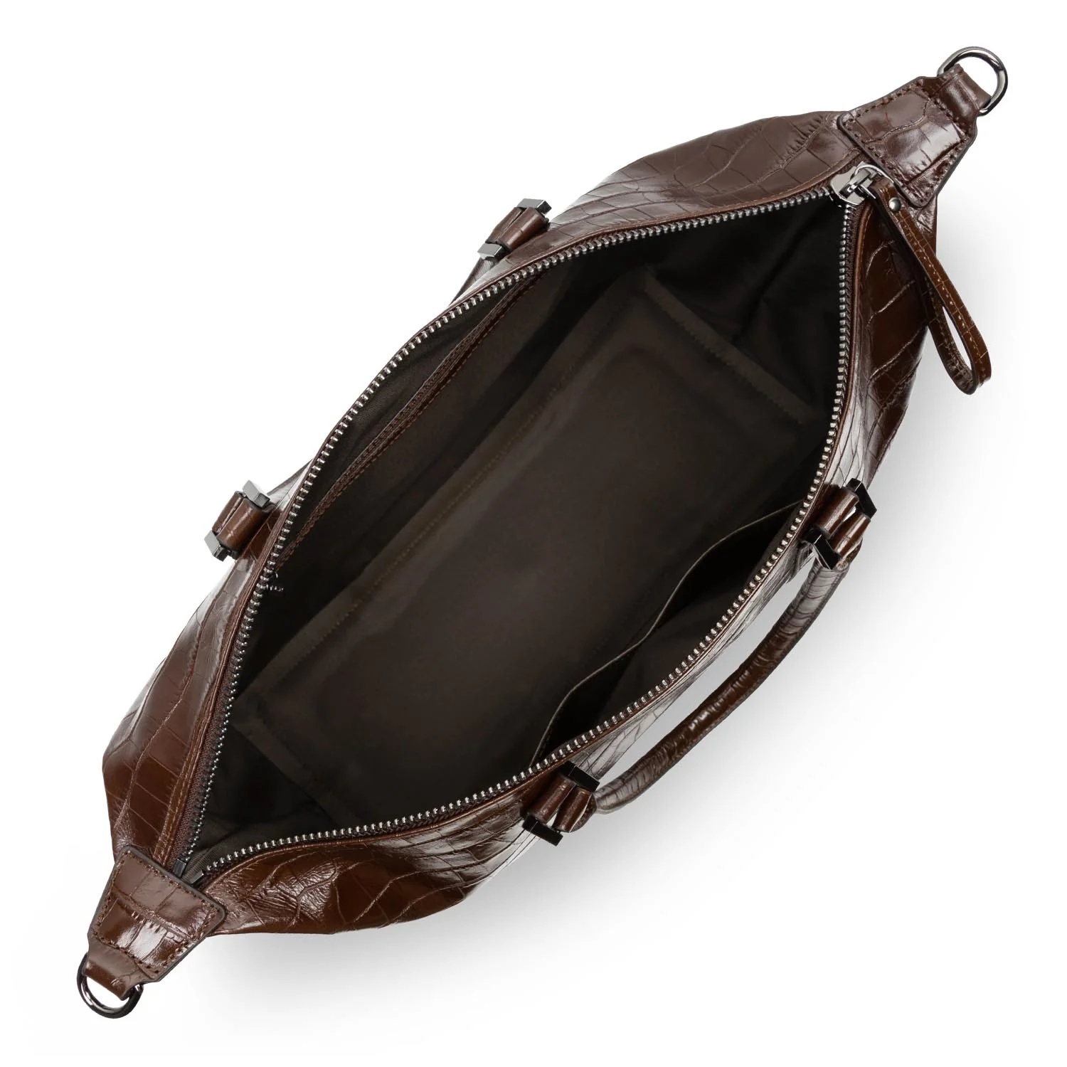 Croco Homme-Sac cabas main