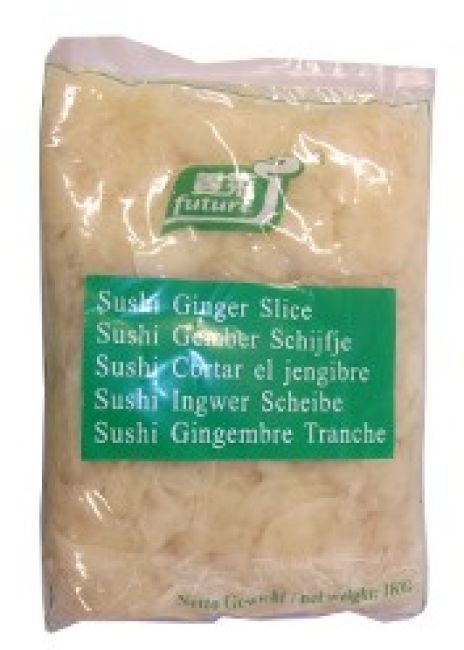 Future Gepekelde Sushi Gember Schijfjes Wit 1kg
