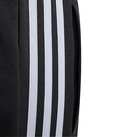 adidas Performance Tr?ningsbukser - J Hot Tiro - Sort/Hvid