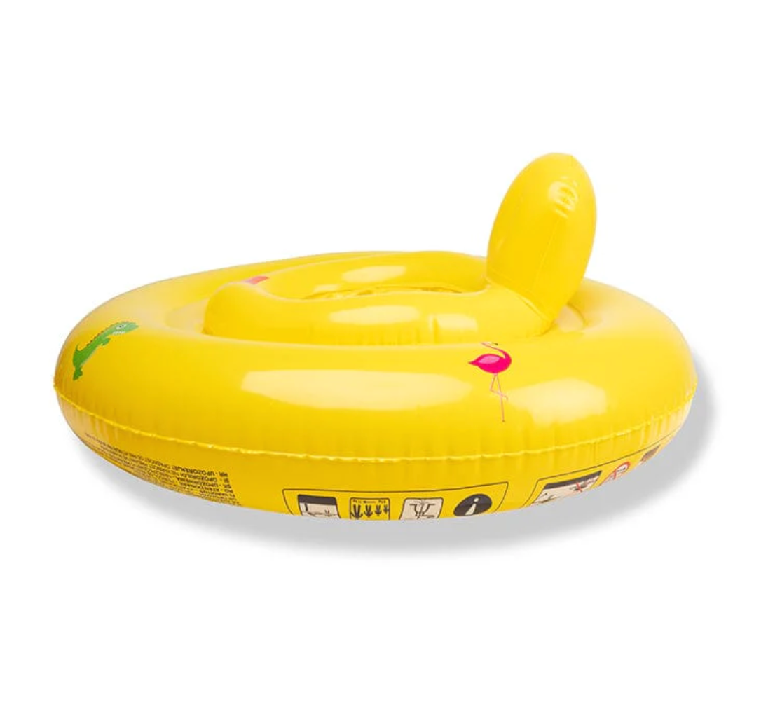 Swim Essentials Swim Essentials Baby Float Golden Safari 0-1 jaar