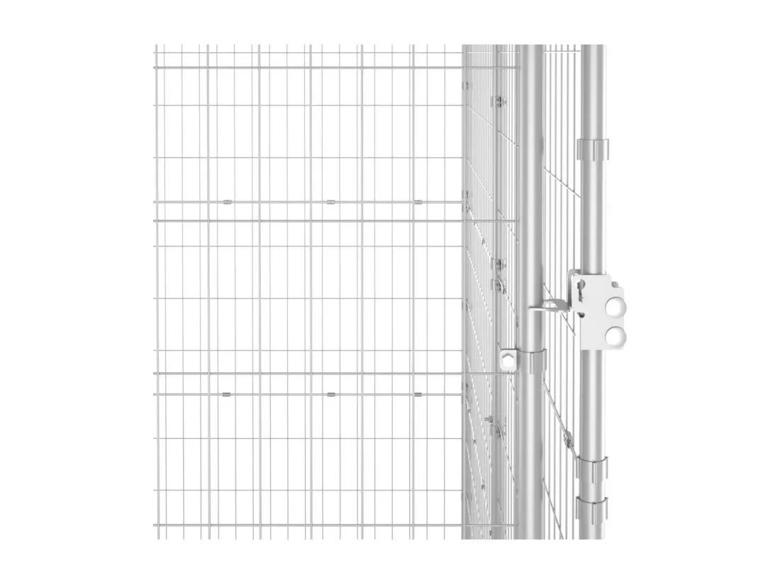 Chenil extérieur cage enclos 550 x 220 x 180 cm 02_0000432