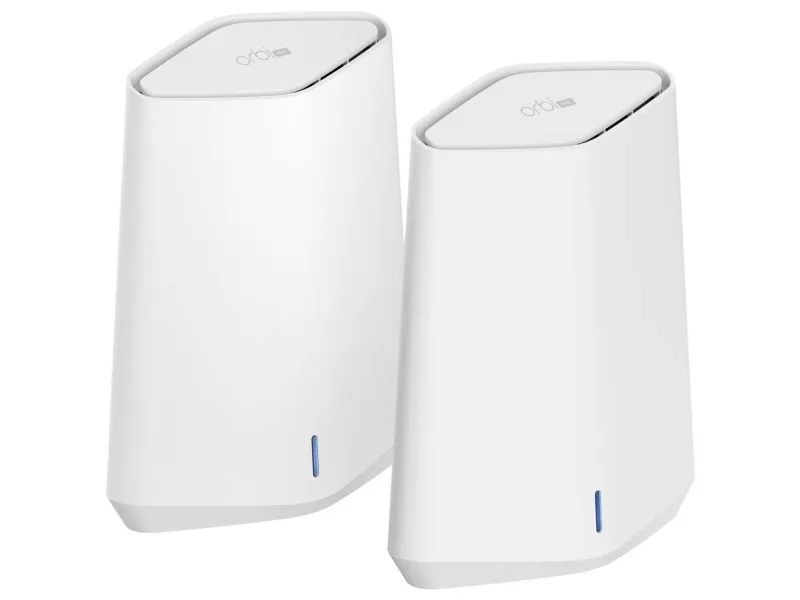 NETGEAR Orbi Pro WiFi 6 Mini - AX1800 WiFi System - Wi-Fi-system - (router, forlænger) - mesh 1GbE - Wi-Fi 6 - Dual Band - væg-monterbar
