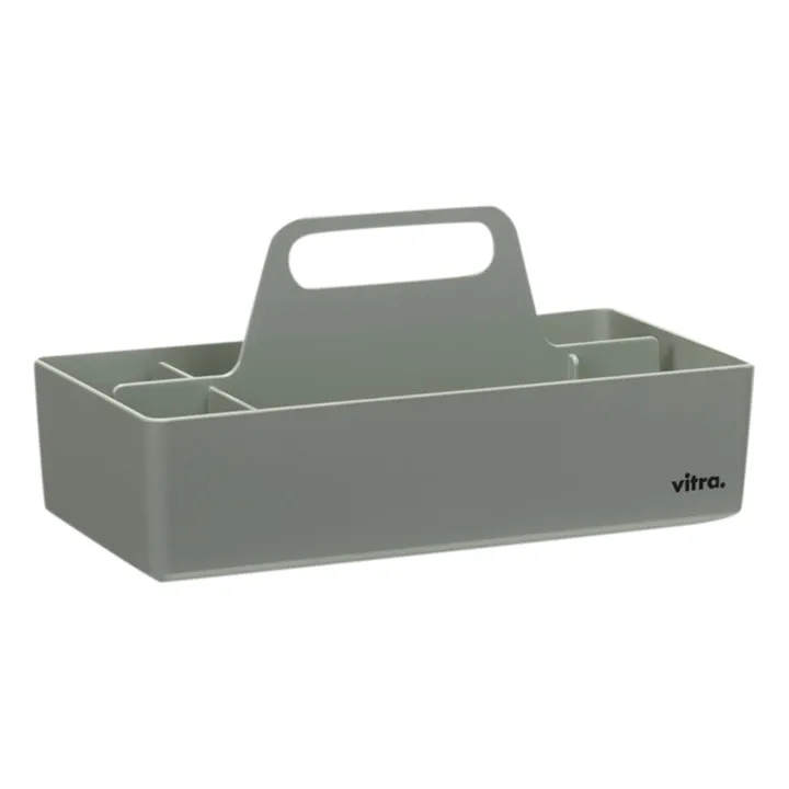 Vitra Rangement Toolbox en plastique recyclé - Arik Levy | Gris Mousse