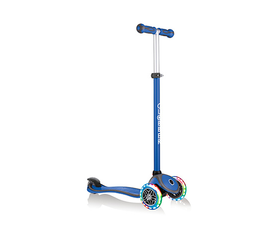 GLOBBER Roller »GO-UP COMFORT LIGHTS« mit Leuchtrollen, blau