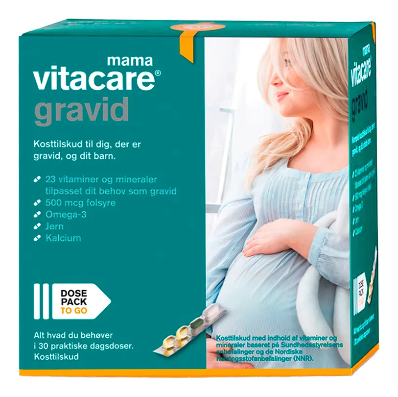 Vitacare Mama Gravid - 30 dagsdosis pakninger
