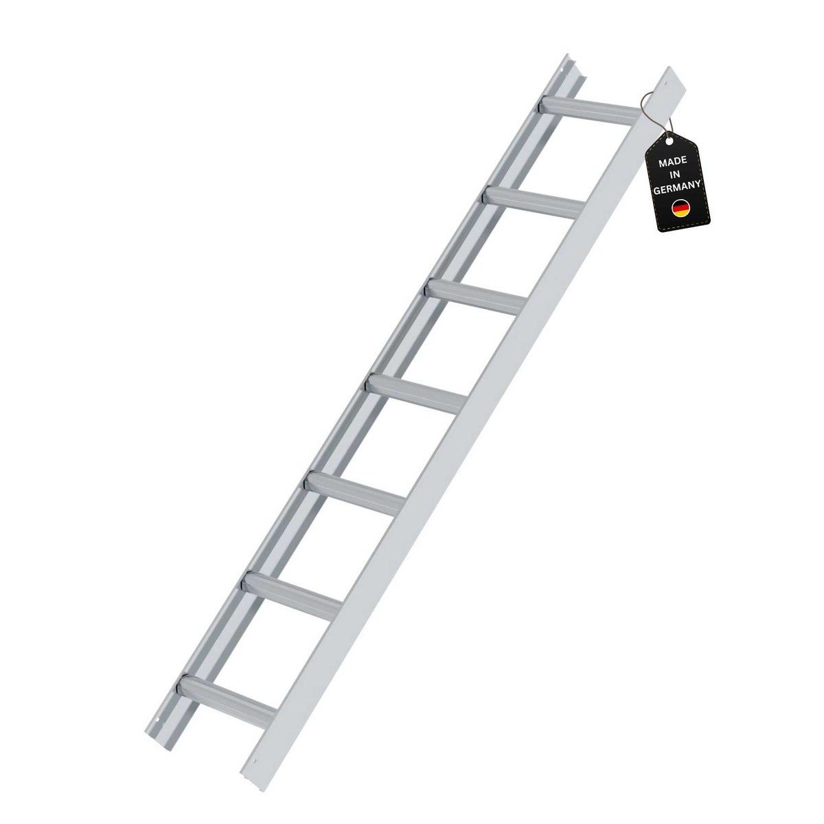 PROREGAL Dakladder Aluminium Naturel 7 Sporten