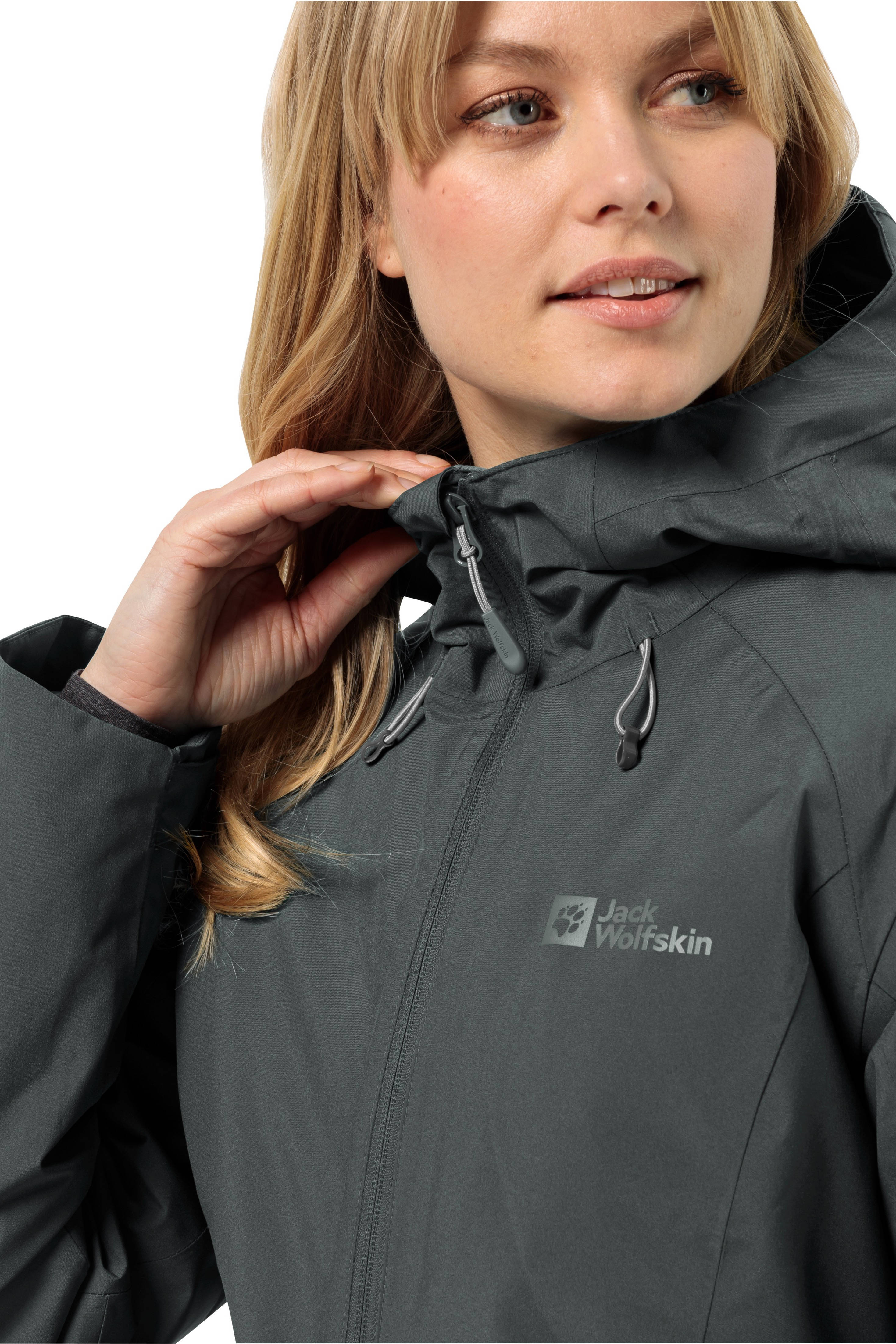 Jack Wolfskin jas Heidelstein grijsgroen