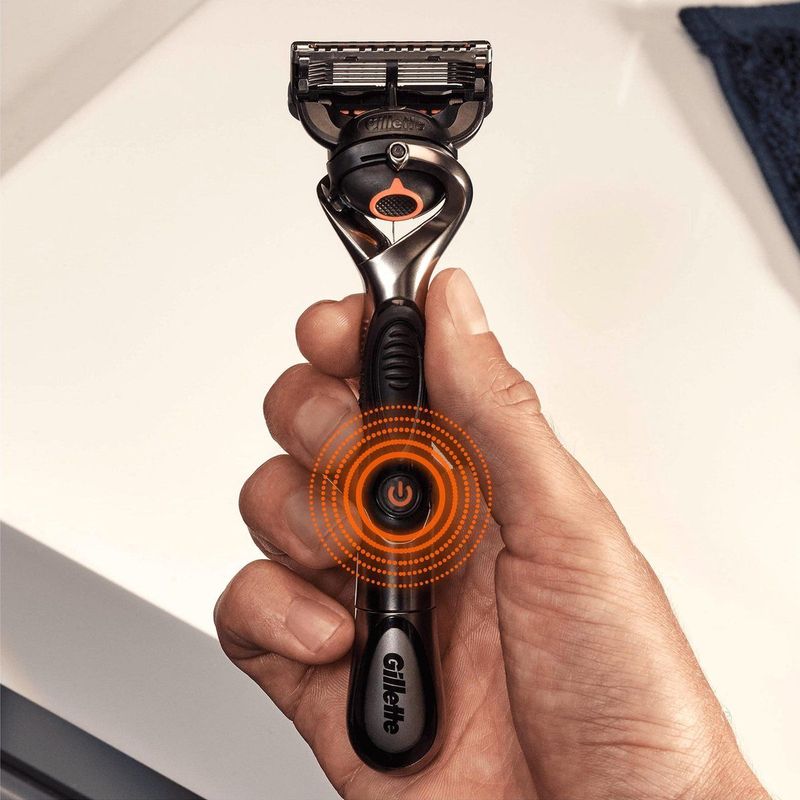 Gillette - Fusion5 Proglide Power - Scheersysteem - Zwart - 4 Mesjes