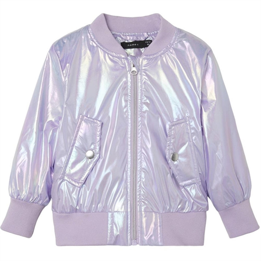 Køb Name it Orchid Bloom Movie Bomber Jakke Foil