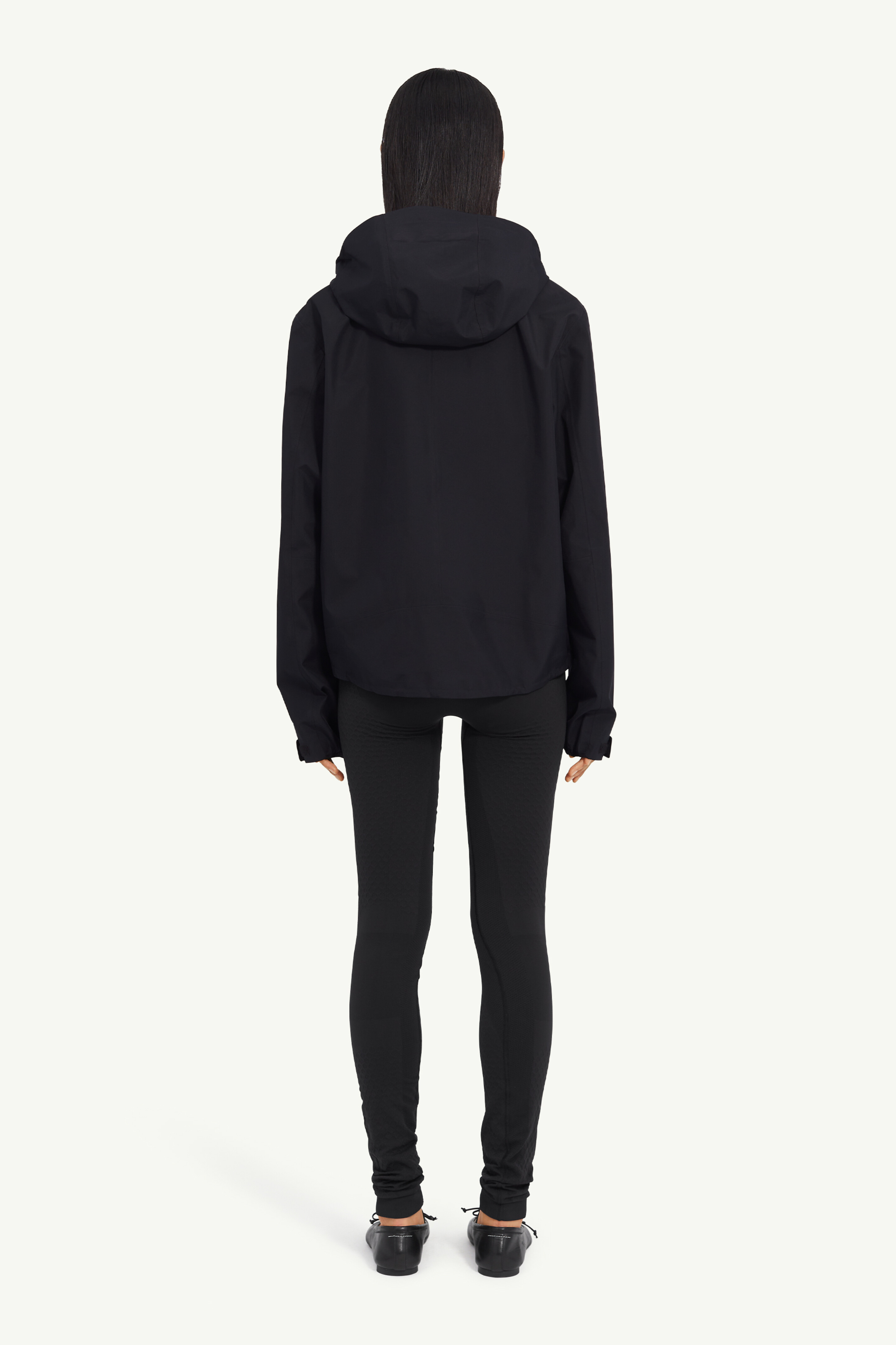 Coupe-vent à capuche GORE-TEX MM6 x Salomon Noir