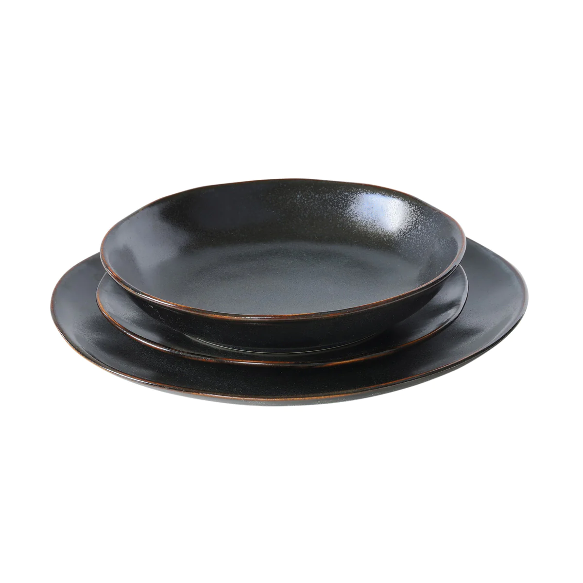 Vertigo Volcan - Assiette dessert 21 cm (lot de 6) Médard de Noblat
