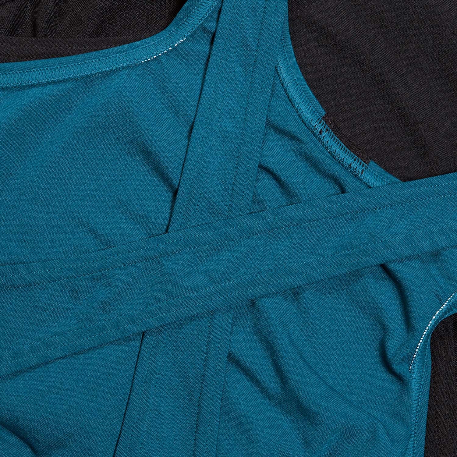 Speedo  Eco+ Womens Colourblock Highneck Crossback