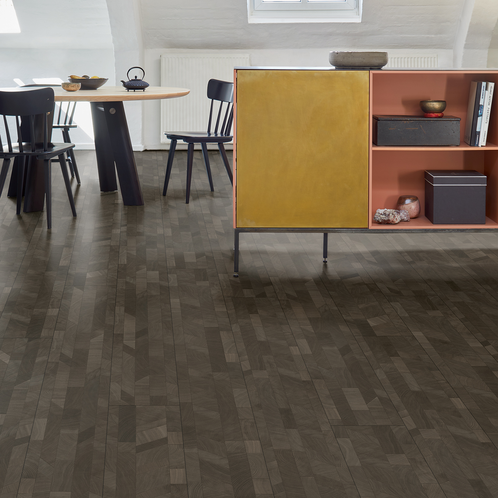 PARADOR Designboden MODULAR ONE - Cross Cut Black - 8 mm