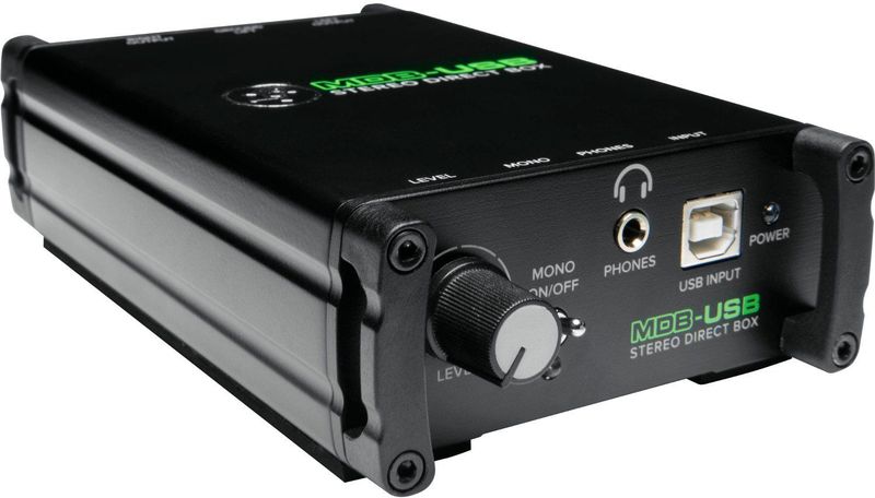 Mackie - MDB-USB - Audio Schakelaar - Zwart