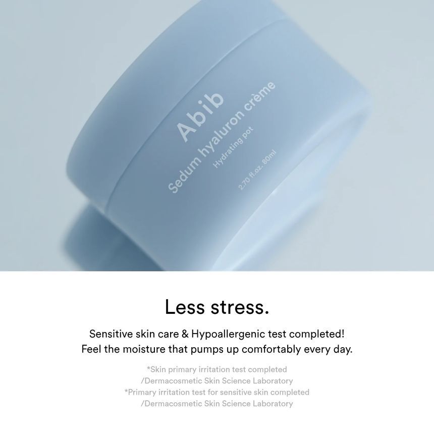 Abib - Sedum Hyaluron Crème Hydraterende Pot