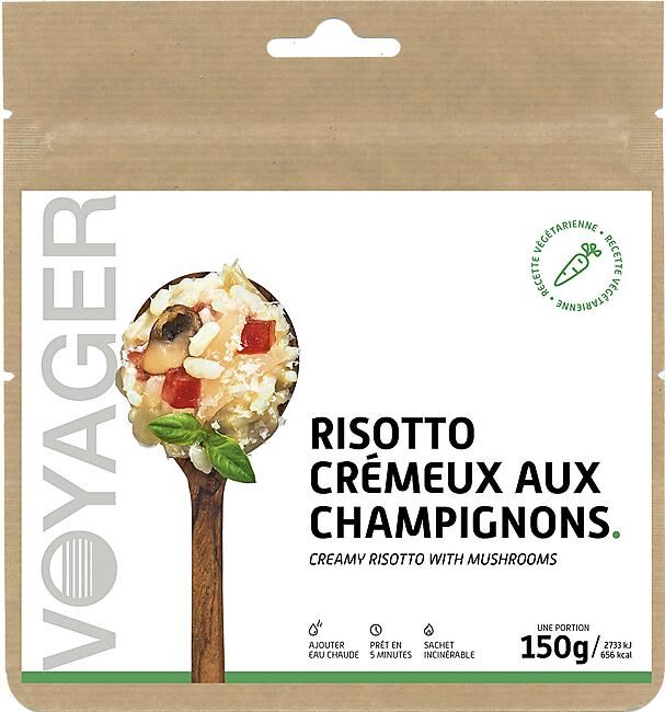VOYAGER - RISOTTO CREMEUX AUX CHAMPIGNONS