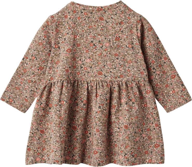 Wheat Jersey Kjole Sessa Rose flower meadow