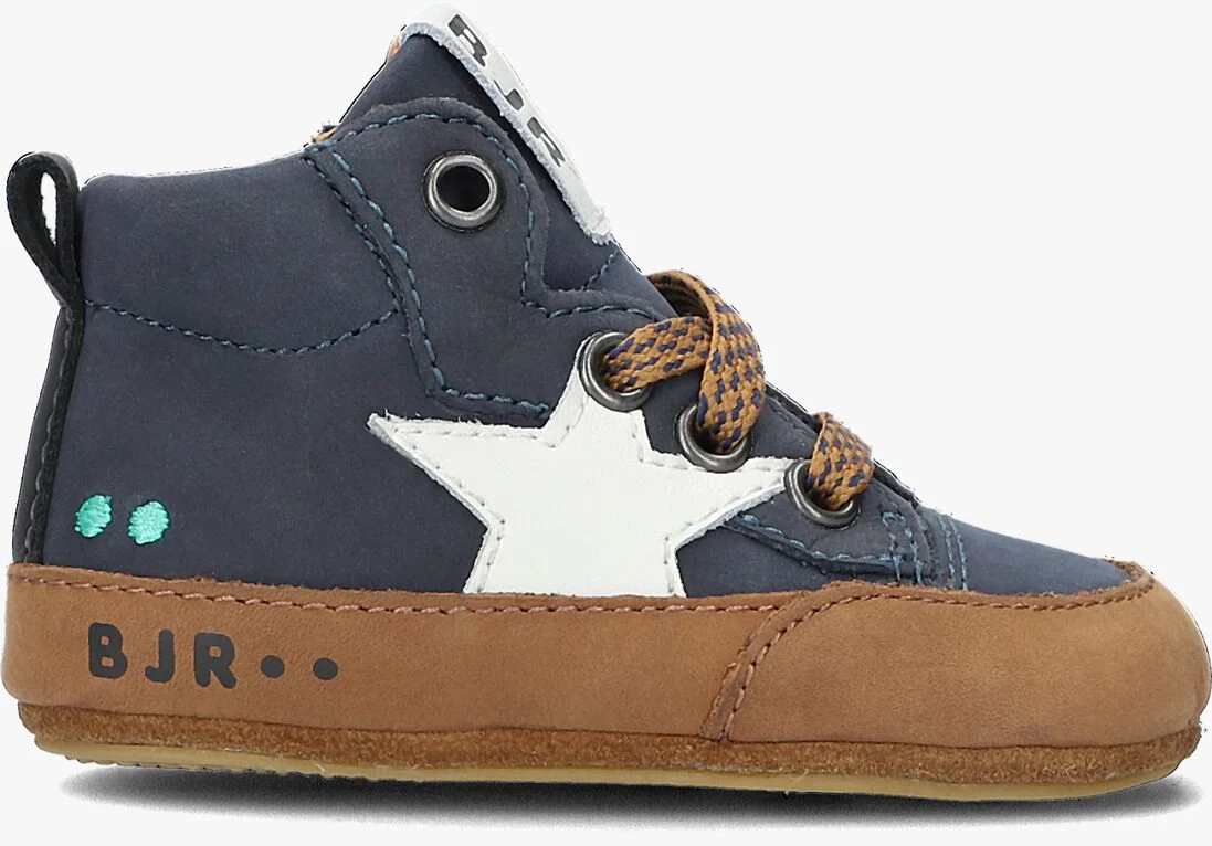 BUNNIESJR blauwe bunniesjr lage sneakers zilke zacht