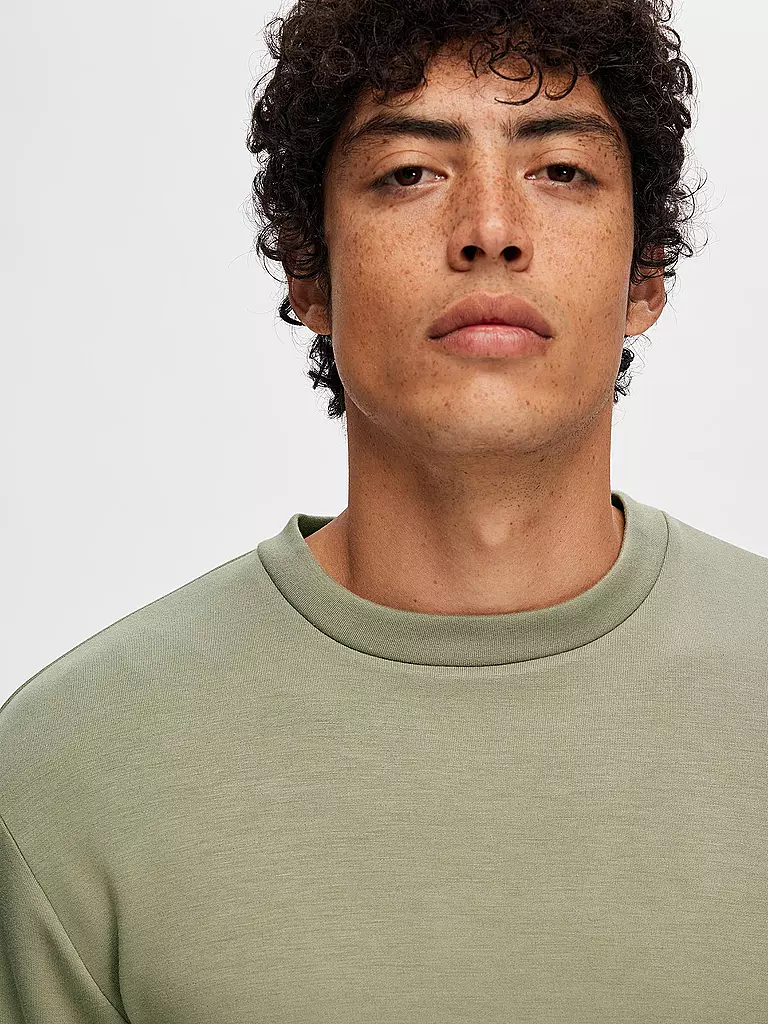 SELECTED Sweater SLHEMANUEL hellgrün