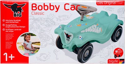 BIG Bobby Car Classic Gåbil, Green Sea