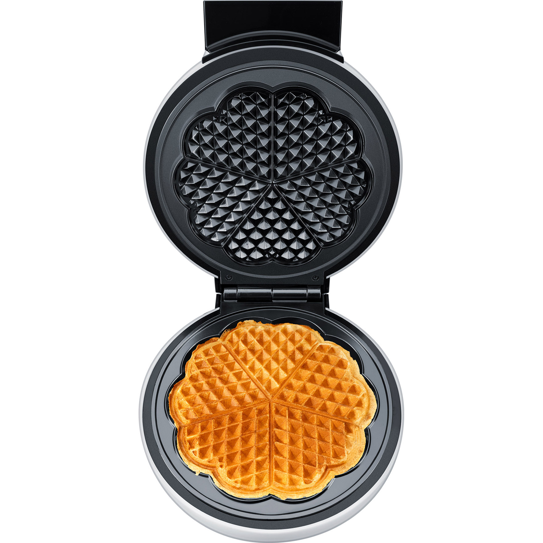 STEBA Waffeleisen WE 16 - weiß-silber - Temperaturkontrollleuchte