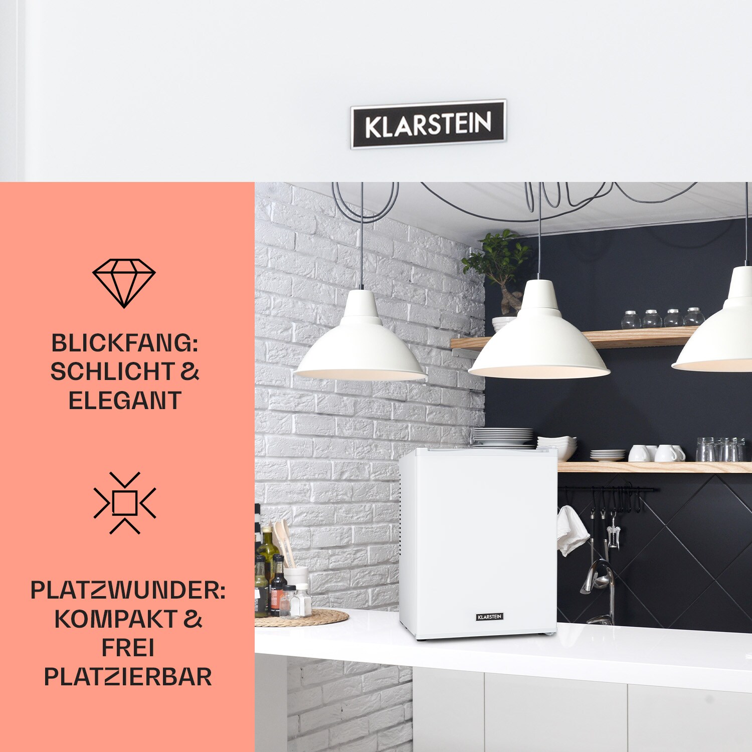 Happy Hour 33 Minibar 33L 5-15°C EEK G 25dB LED-Licht