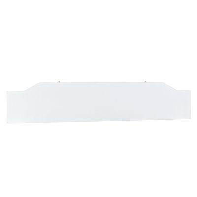 Voile de fond pour bureau SUNDAY - L160 cm - Blanc