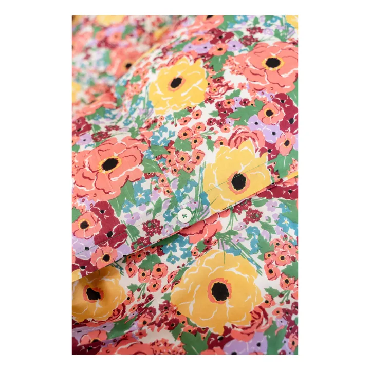 Lucas du Tertre Parure de lit Helen Flower | Blanc