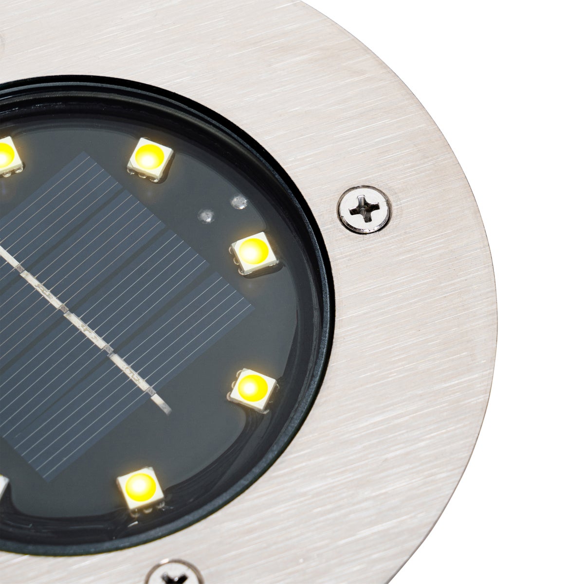 Moderne stalen vloerspot incl. LED IP65 Solar - Terry