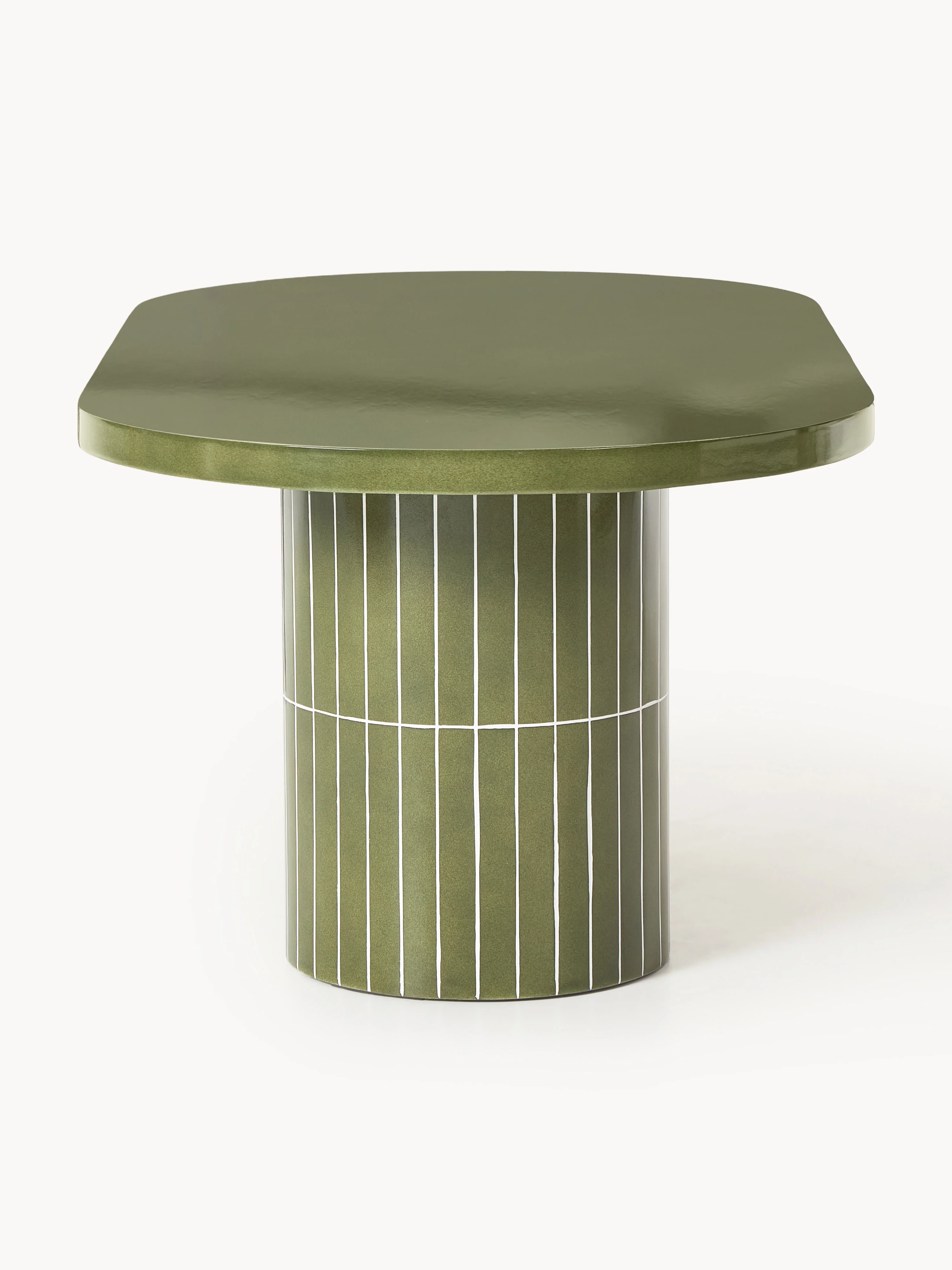 Ovale tuintafel Saya, 200 x 100 cm
