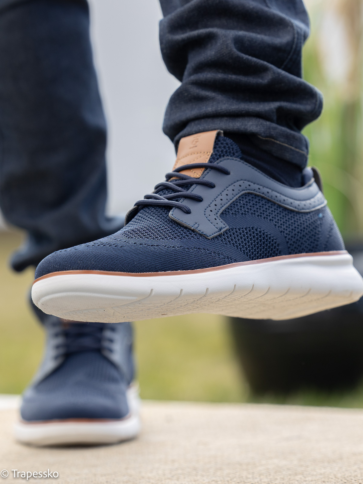 Gregers - Formatop Navy - Trapes Sko