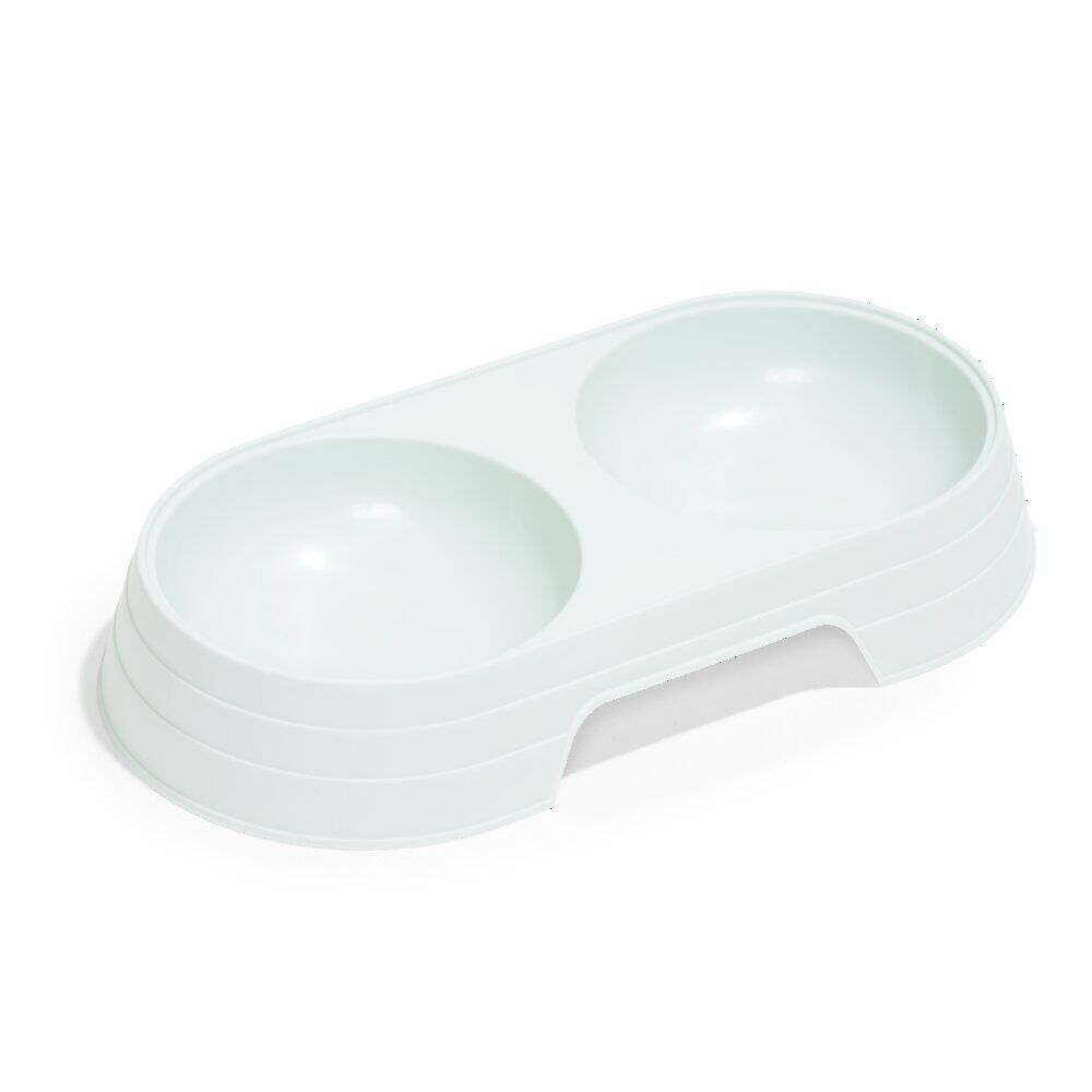 Gamelle double pour animaux - 2 coloris