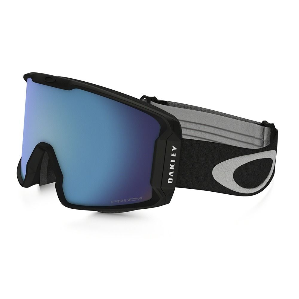 Oakley LINE MINER L - Masque ski matte black/prizm snow sapphire iridium