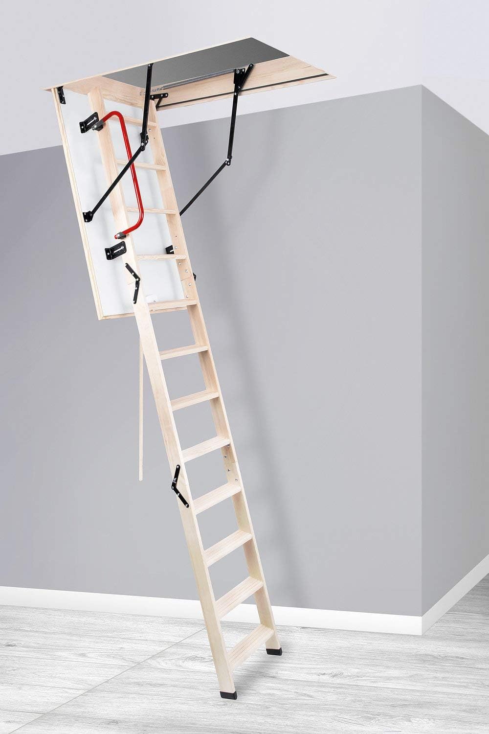 Bodentreppe PS Oman Thermo 130x70 Speichertreppe Treppe Handlauf