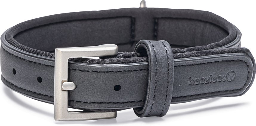 Beeztees hondenhalsband Balacron Ax zwart 31-39 x 2 cm