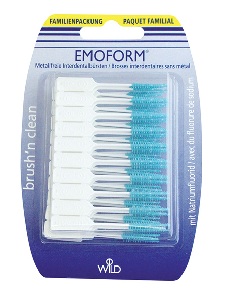 EMOFORM Brush'n Clean<br>80 Stück, Familienpackung