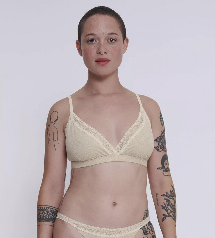 Sloggi sloggi GO Ribbed R Bralette Grey combination