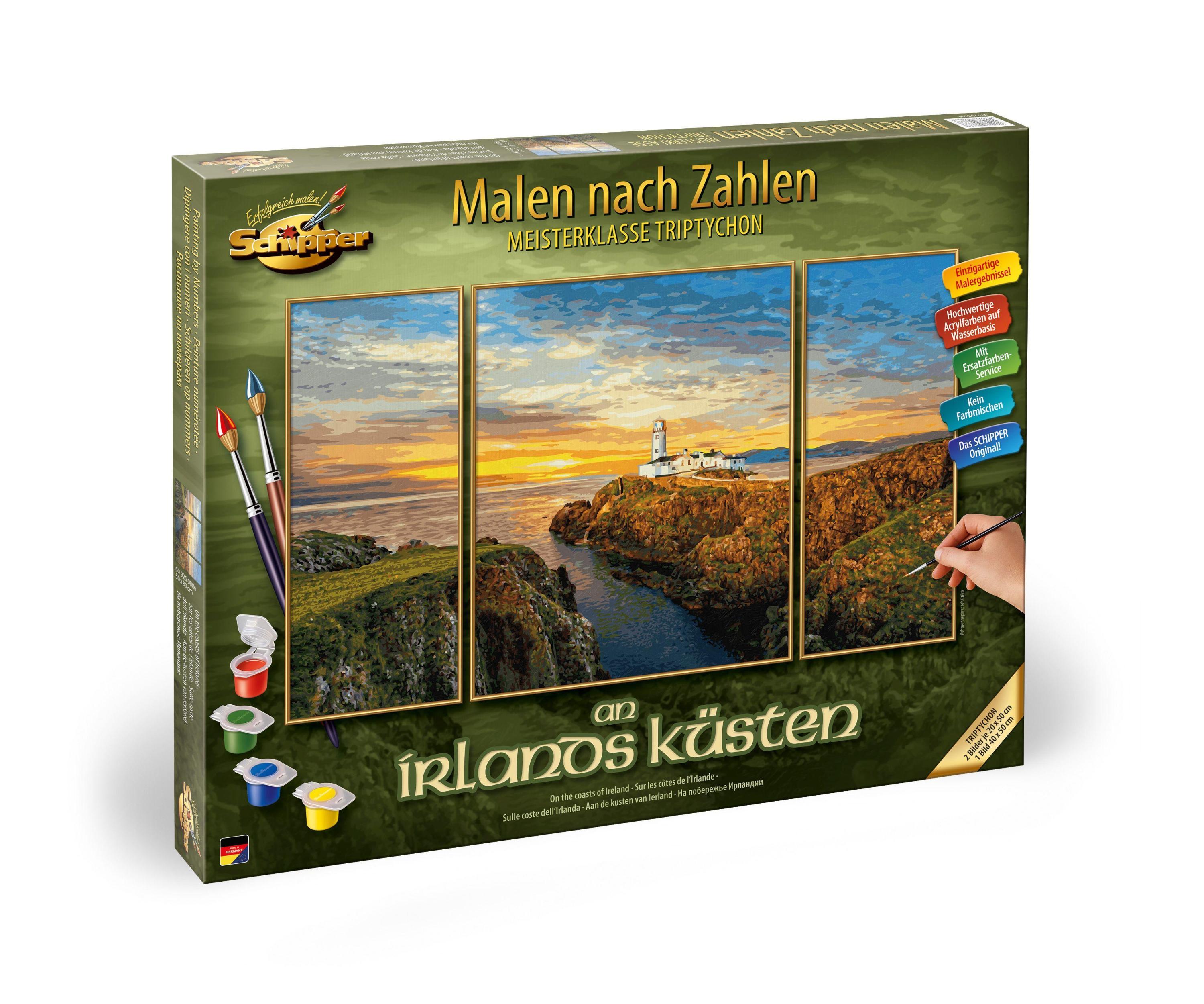 Malen nach Zahlen - An Irlands Küsten