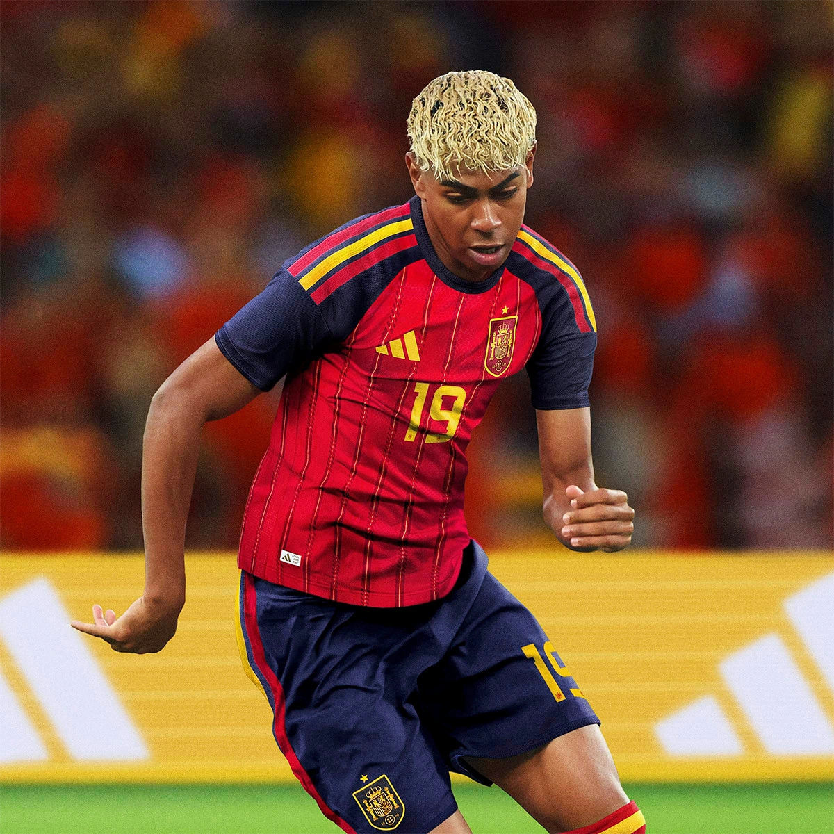 Camisola adidas Espanha Primeiro Equipamento Authentic Mundial 2026