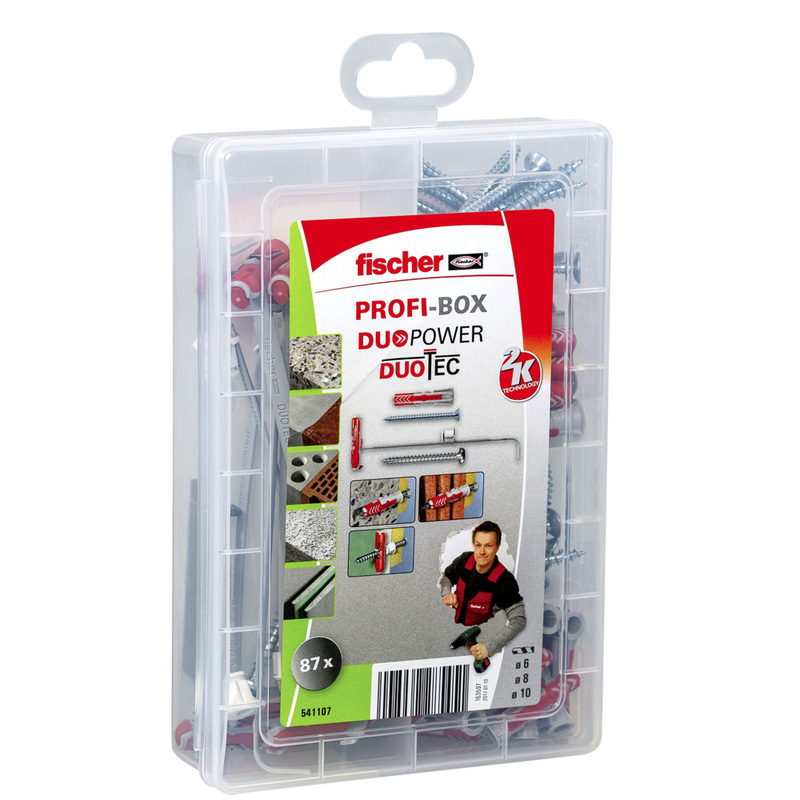 Fischer Duopower & Duotec pluggen en schroeven 87-delig