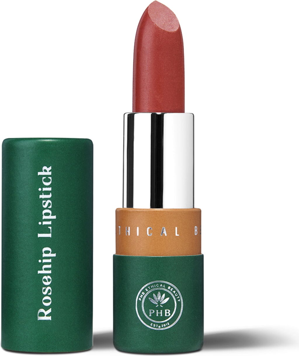 PHB Ethical Beauty  Organic Rosehip Satin Sheen Lipstick, Sienna (10 g)