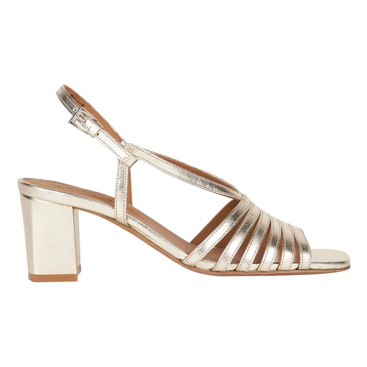Anthology Paris Sandales Daley Cuir | Champagne